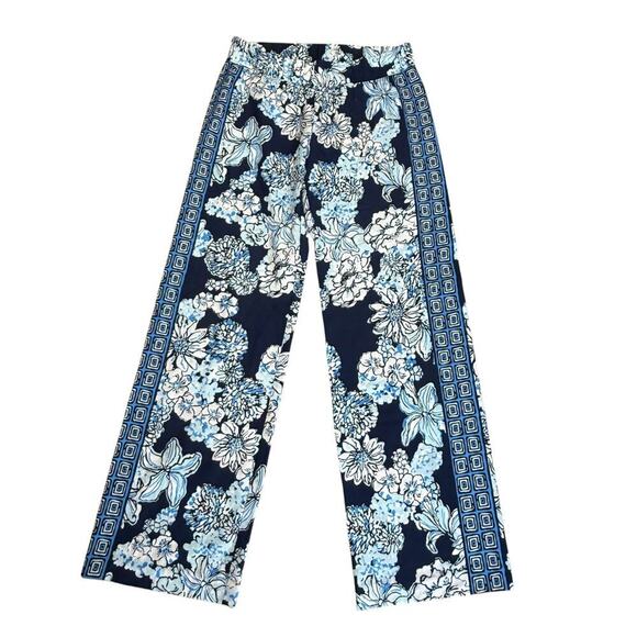 Lilly Pulitzer Women's Bal Harbour Palazzo in Low Tide Navy Size S - Picture 5 of 11